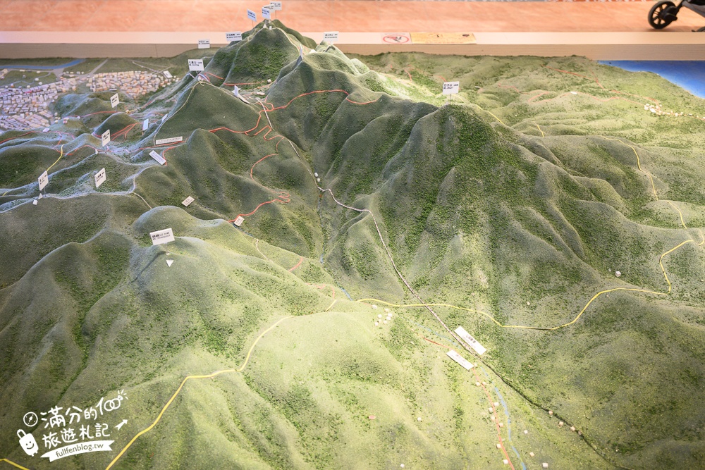 【台北陽明山】小油坑步道超壯觀,近距離欣賞後火山作用形成的噴氣孔＆硫磺結晶！