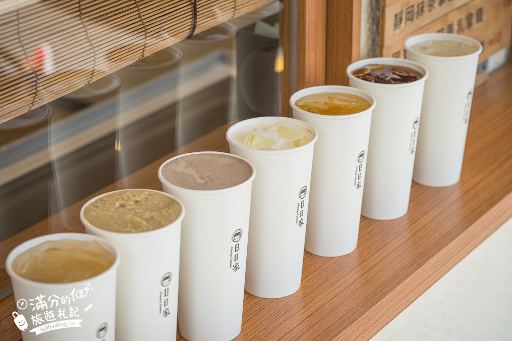 彰化【日日家綠豆沙牛奶專製所】隱身彰化市區的日系飲料店,除了綠豆沙,TOP7日日家熱門飲品推薦你!