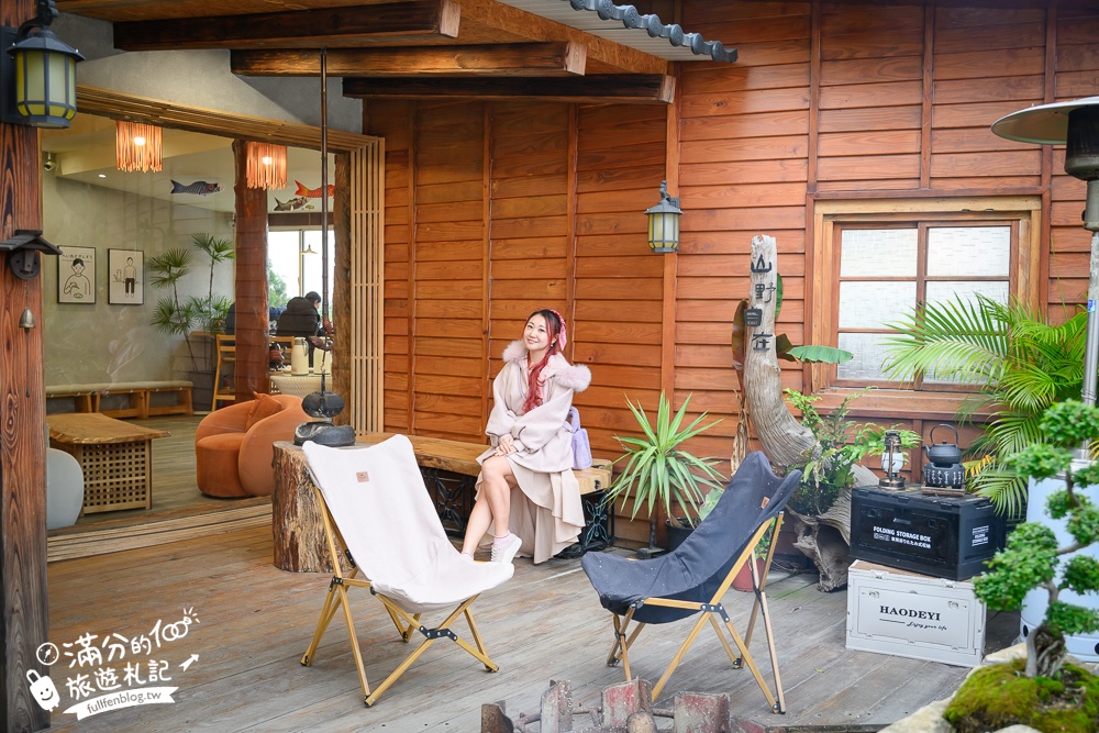 苗栗【山上村 Hill cafe】三灣鄉景觀餐廳,水上日式玻璃屋,有兒童遊戲區~秒飛日本吃鍋喝下午茶!