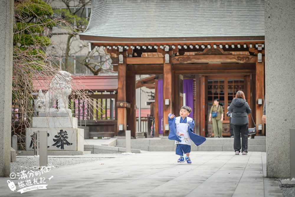福岡櫻花景點【警固神社】福岡城守護神,福岡和服體驗拍照點,祈福賞櫻拍照超好看!
