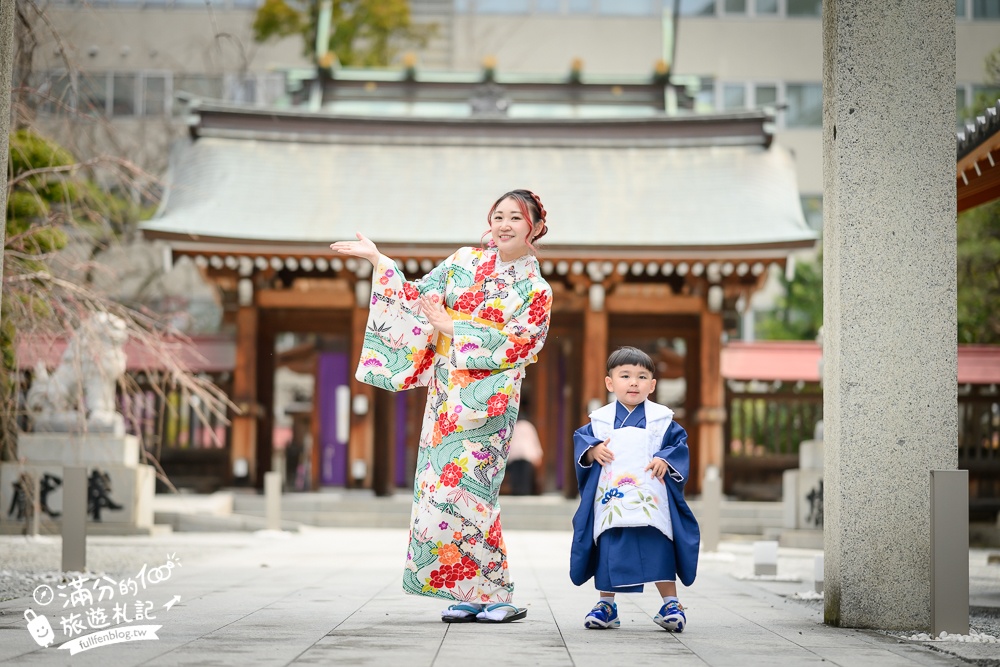 福岡櫻花景點【警固神社】福岡城守護神,福岡和服體驗拍照點,祈福賞櫻拍照超好看!