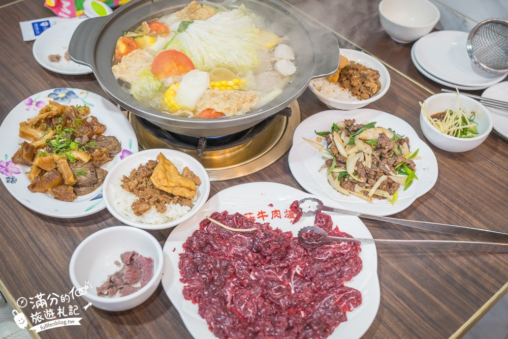 【台南劉家莊牛肉爐】永康人氣溫體牛肉火鍋,必吃牛燥飯&滷味拼盤.還有特色功夫料理超美味!