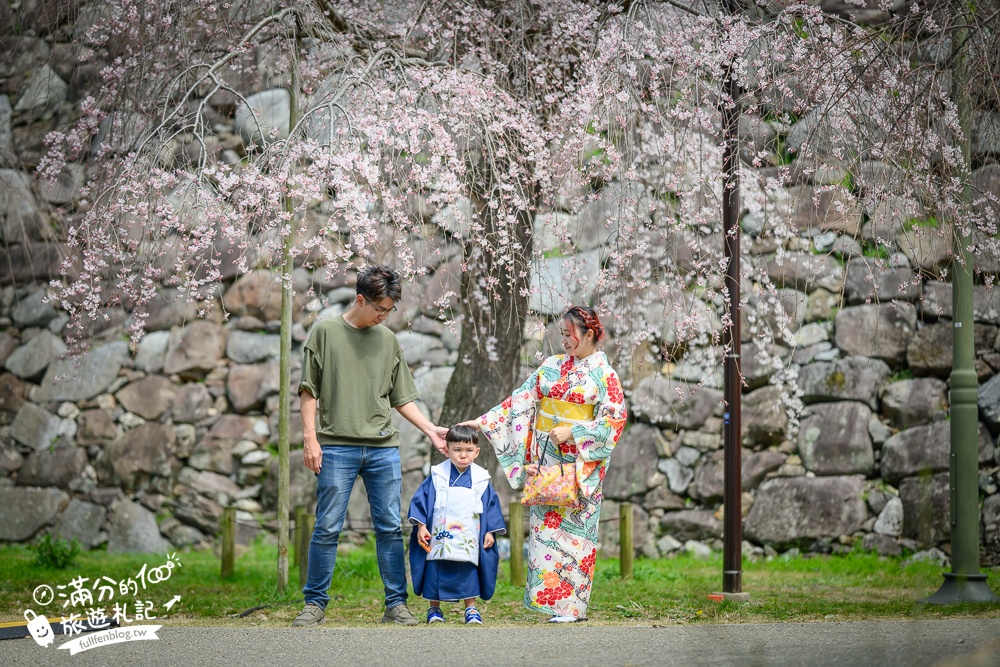 2025福岡【舞鶴公園櫻花季】最新花況!福岡城跡點燈&大濠公園,穿和服賞櫻超好看!