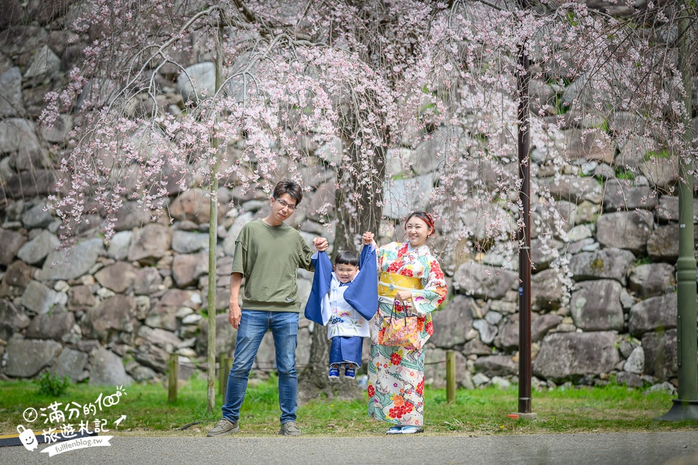 2025福岡【舞鶴公園櫻花季】最新花況!福岡城跡點燈&大濠公園,穿和服賞櫻超好看!
