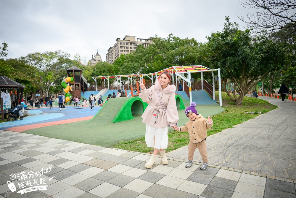 【民俗文化公園】桃園平鎮親子公園.穀倉造型溜滑梯,農村景觀親子共融公園通通免費玩!