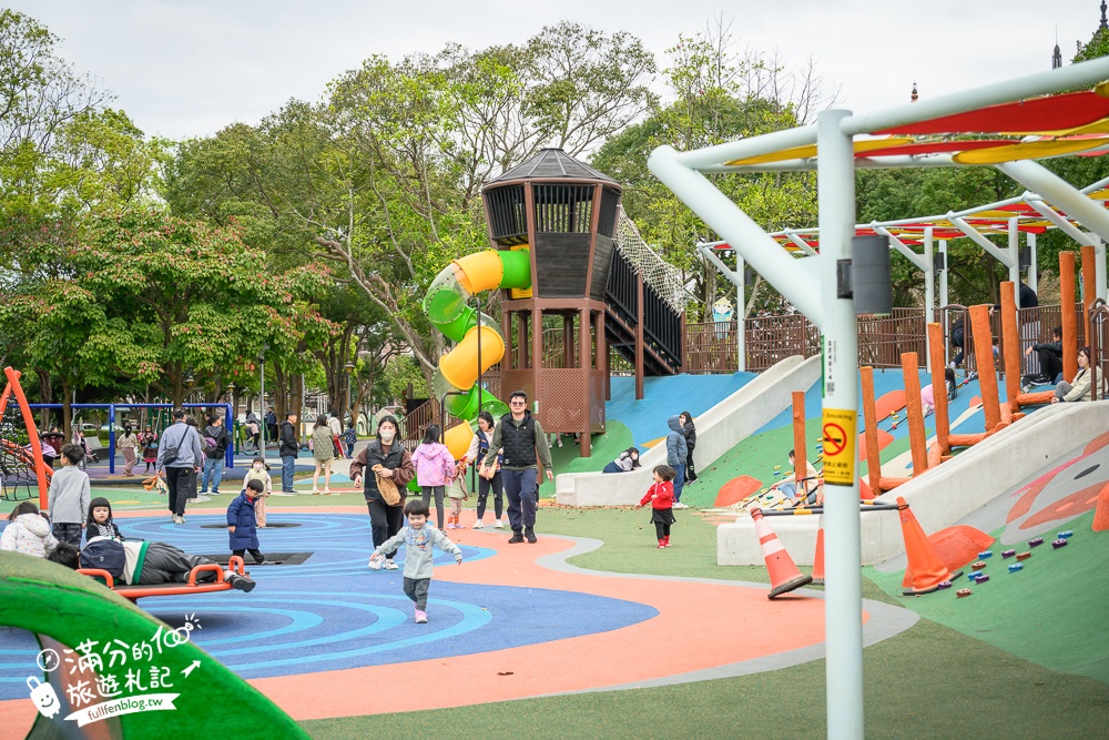 【民俗文化公園】桃園平鎮親子公園.穀倉造型溜滑梯,農村景觀親子共融公園通通免費玩!