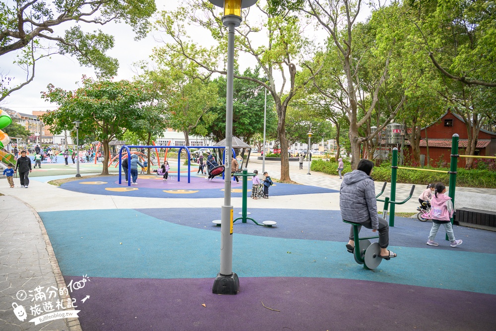 【民俗文化公園】桃園平鎮親子公園.穀倉造型溜滑梯,農村景觀親子共融公園通通免費玩!