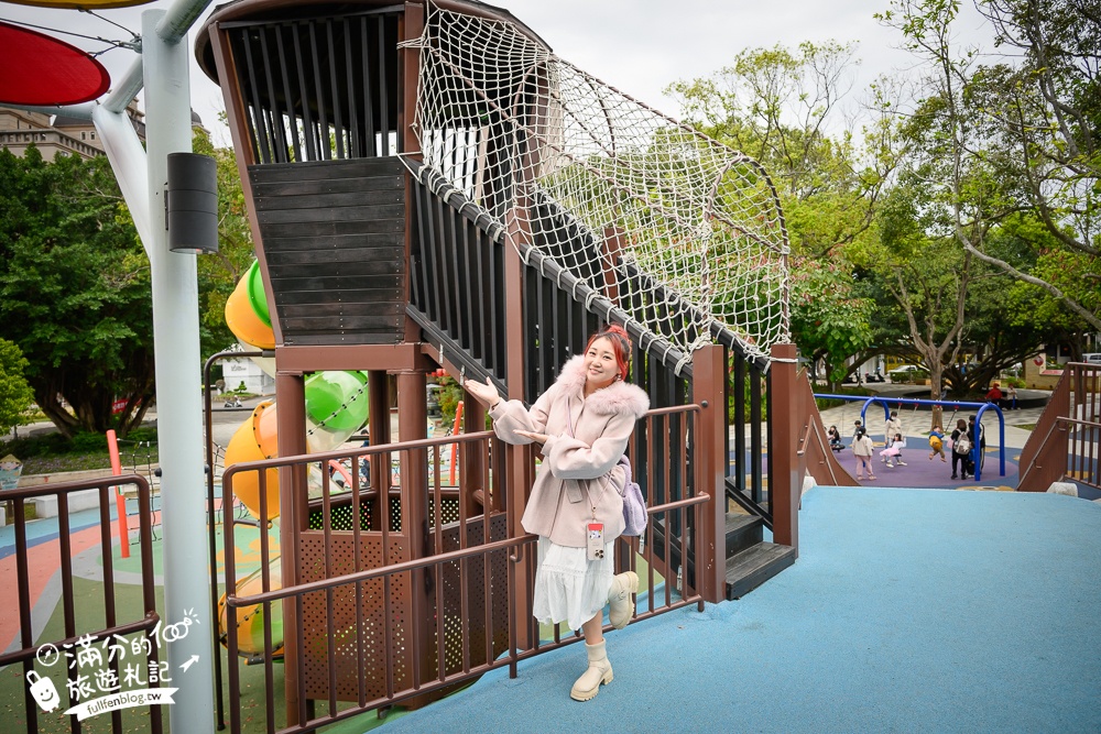 【民俗文化公園】桃園平鎮親子公園.穀倉造型溜滑梯,農村景觀親子共融公園通通免費玩!