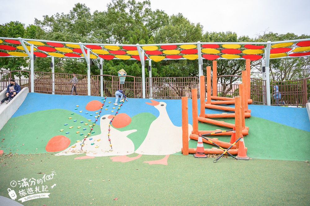 【民俗文化公園】桃園平鎮親子公園.穀倉造型溜滑梯,農村景觀親子共融公園通通免費玩!