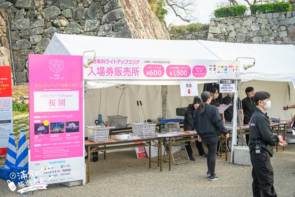 2025福岡【舞鶴公園櫻花季】最新花況!福岡城跡點燈&大濠公園,穿和服賞櫻超好看!