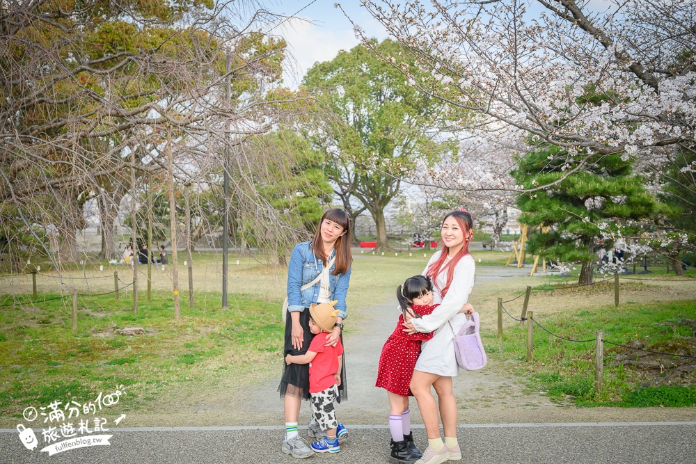 2025福岡【舞鶴公園櫻花季】最新花況!福岡城跡點燈&大濠公園,穿和服賞櫻超好看!
