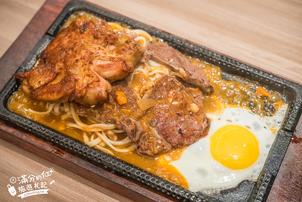 【成功牛排宜蘭店】宜蘭平價親子牛排館,人氣必點豪華雙拼,爆米花.咖哩飯.冰淇淋自助吧無限暢飲,加麵還不加價!