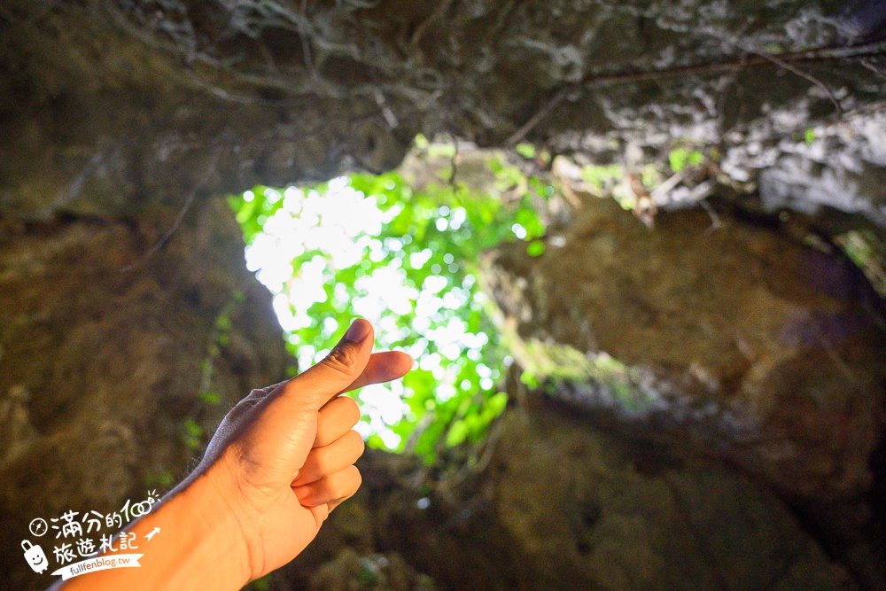沖繩【CAVE OKINAWA鐘乳洞】沖繩尋寶秘境~地下金色宮殿,探索夢幻鐘乳石洞,還能在森林咖啡館下午茶!