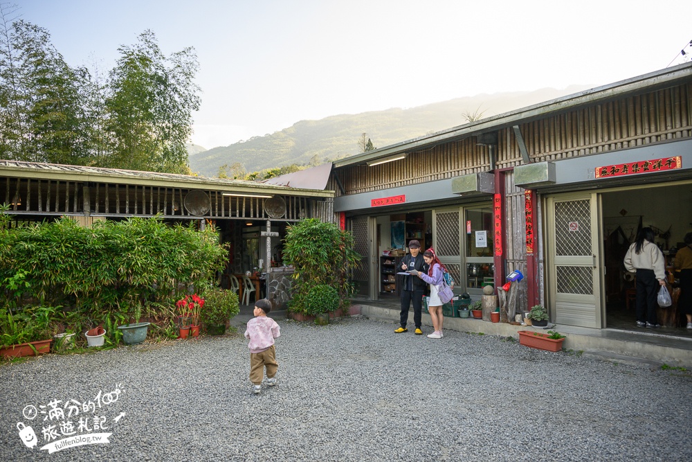 南投【竹棧餐廳】鹿谷景觀餐廳.在孟宗竹林裡享受野菜山產,主人招待拔絲地瓜更驚艷!