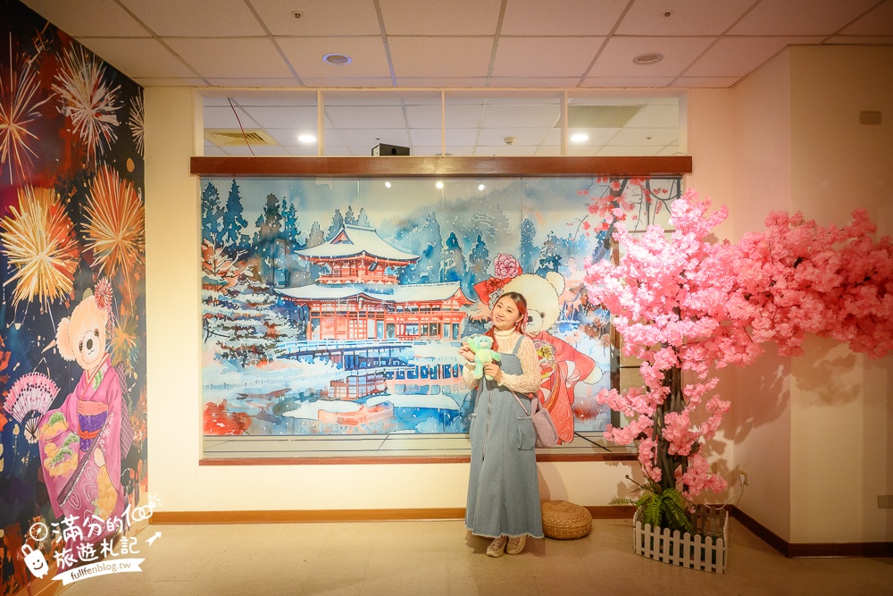 桃園【小熊博物館4.0】龍潭最新親子室內景點.泰迪熊主題館,小熊手作DIY,全新場景跟著小熊環遊世界!