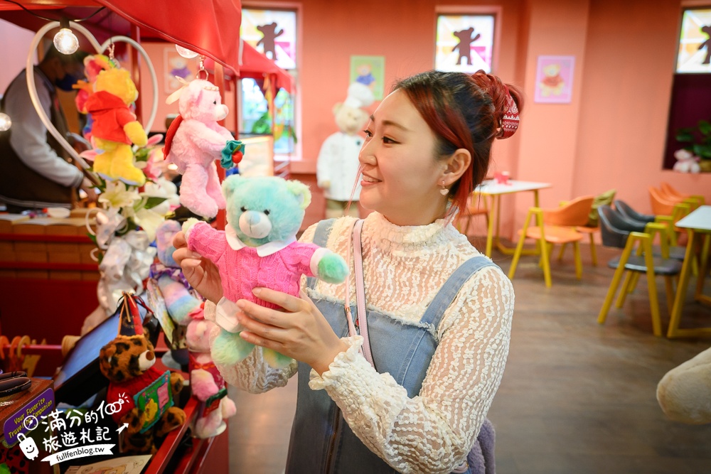 桃園【小熊博物館4.0】龍潭最新親子室內景點.泰迪熊主題館,小熊手作DIY,全新場景跟著小熊環遊世界!