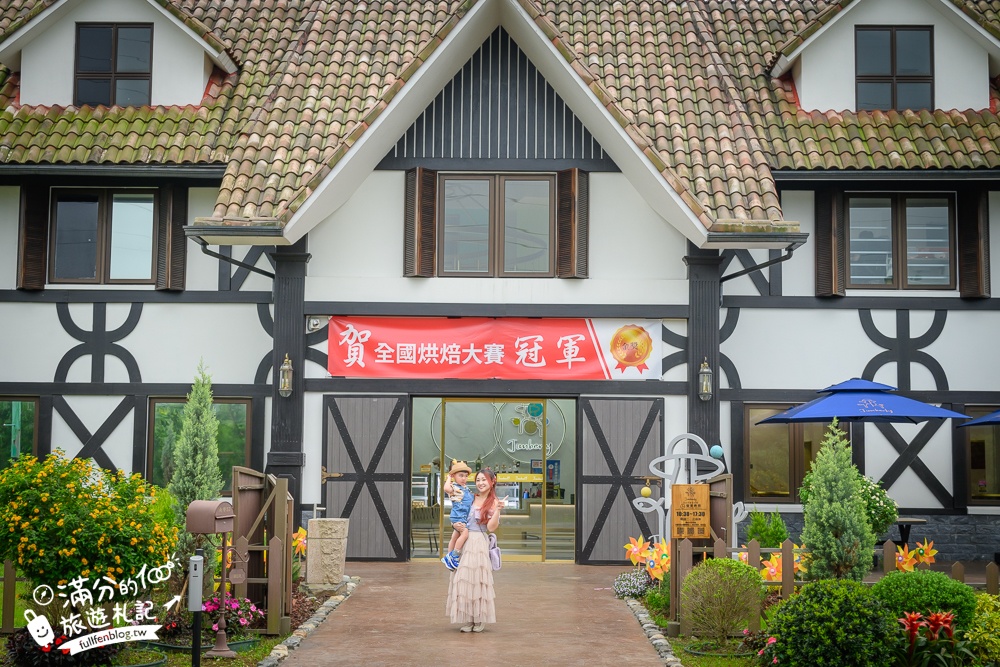 金山【金包里農舍莊園】金山老街最新歐風城堡,居然是人氣伴手禮店,宮廷風質感甜點店好美好好拍!