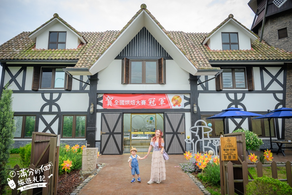 金山【金包里農舍莊園】金山老街最新歐風城堡,居然是人氣伴手禮店,宮廷風質感甜點店好美好好拍!