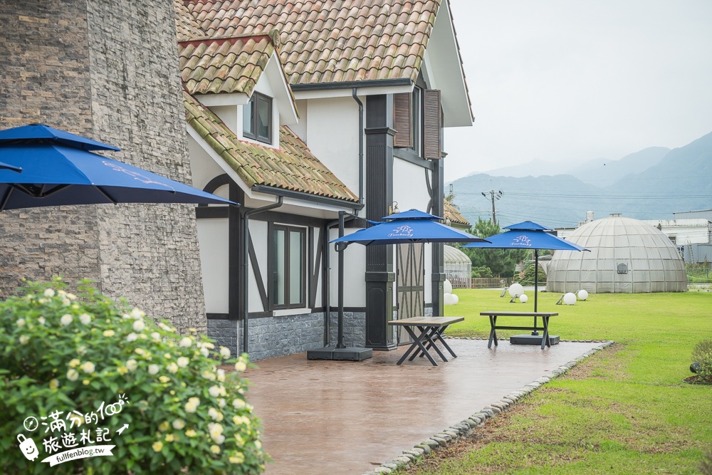 金山【金包里農舍莊園】金山老街最新歐風城堡,居然是人氣伴手禮店,宮廷風質感甜點店好美好好拍!