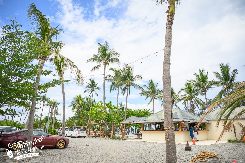 屏東新景點【Coconut Coast椰海·漫漫】枋山最新景觀餐廳.濃濃巴厘島風情, 無敵海景&火車快飛通通能滿足!