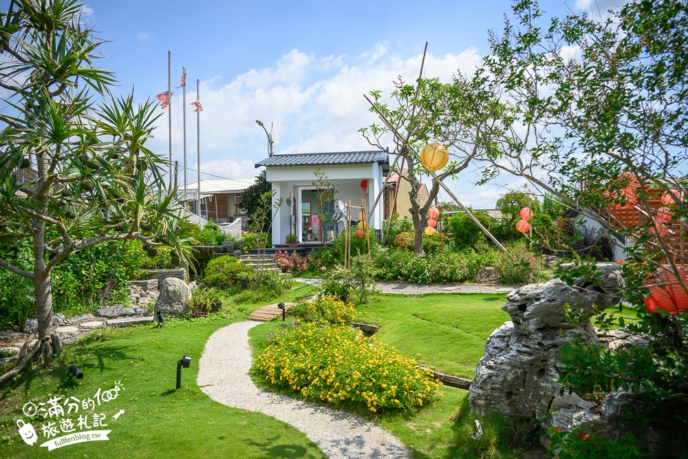 彰化【花佈院】田尾景觀餐廳推薦.彰化最新屋瓦花園中國風餐廳.吃四川烤魚料理喝下午茶!