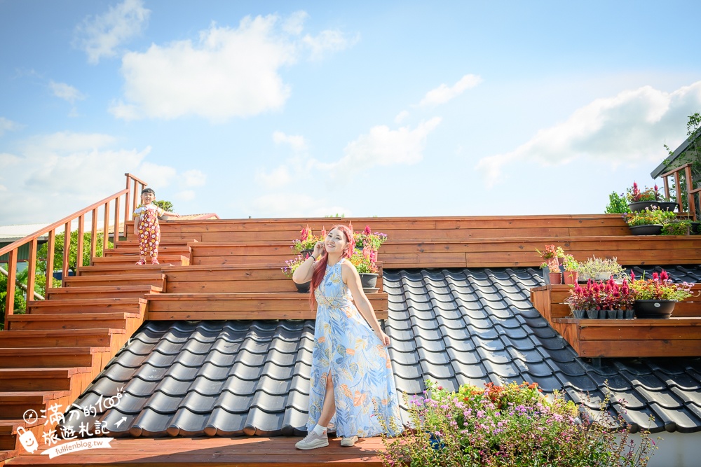 彰化【花佈院】田尾景觀餐廳推薦.彰化最新屋瓦花園中國風餐廳.吃四川烤魚料理喝下午茶!