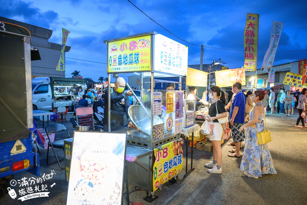 【秀水禮拜六夜市】彰化夜市推薦,每週只營業兩天,小而美的鄉鎮夜市好逛好吃好好玩!