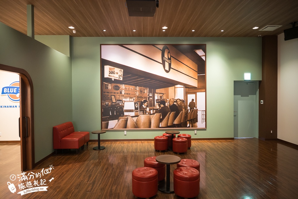 【BLUE SEAL牧港本店】沖繩室內景點,BLUE SEAL博物館免費參觀,濃濃美式風情超好拍!
