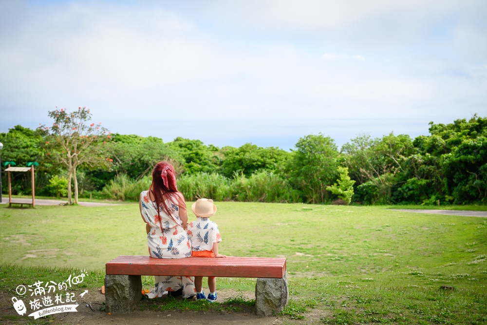 【城路公園】沖繩親子公園推薦.南城市海景公園.挑戰超長溜滑梯還能看無敵海景!