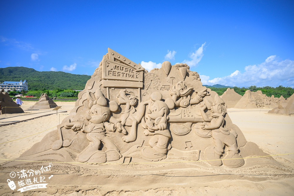 【2025福隆國際沙雕藝術季最新活動資訊】貢寮福隆海水浴場玩樂攻略,迪士尼百年慶典,卡哇伊沙雕超吸睛!