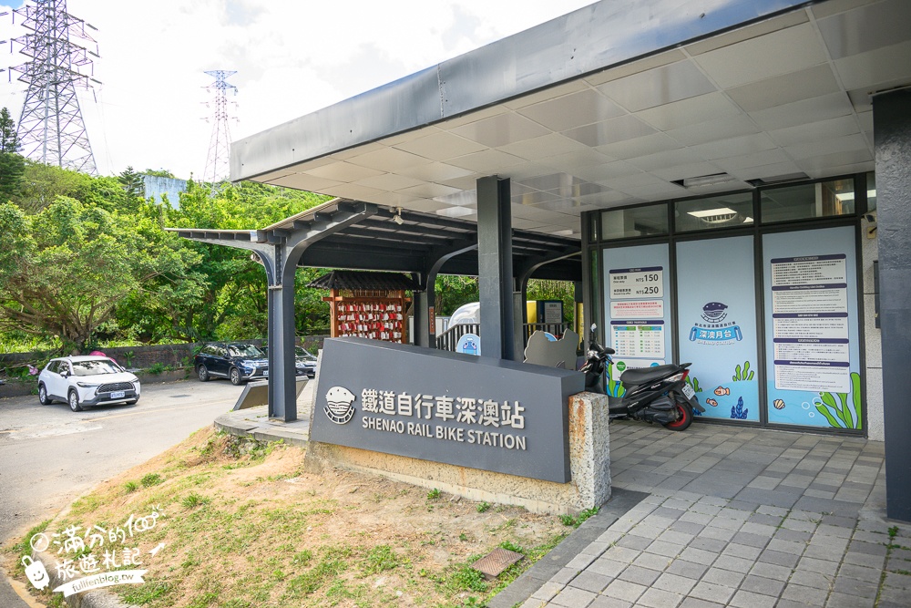 【2025深澳鐵道自行車搭乘攻略】八斗子景點必搭河豚列車.拍豆腐君.象鼻君.穿越夢幻星空隧道,北海岸順遊景點攻略!