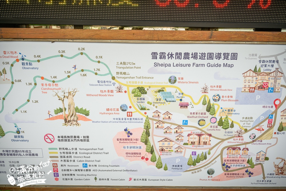 【雪霸休閒農場玩樂攻略】看雲海.賞日出.觀星空.逛花園.一泊三食住森林小木屋超享受!