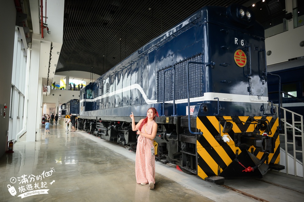 苗栗新景點【苗栗火車頭園區】最新門票資訊&設施體驗,必搭小火車遊園.近距離與蒸汽火車合影趣味十足!