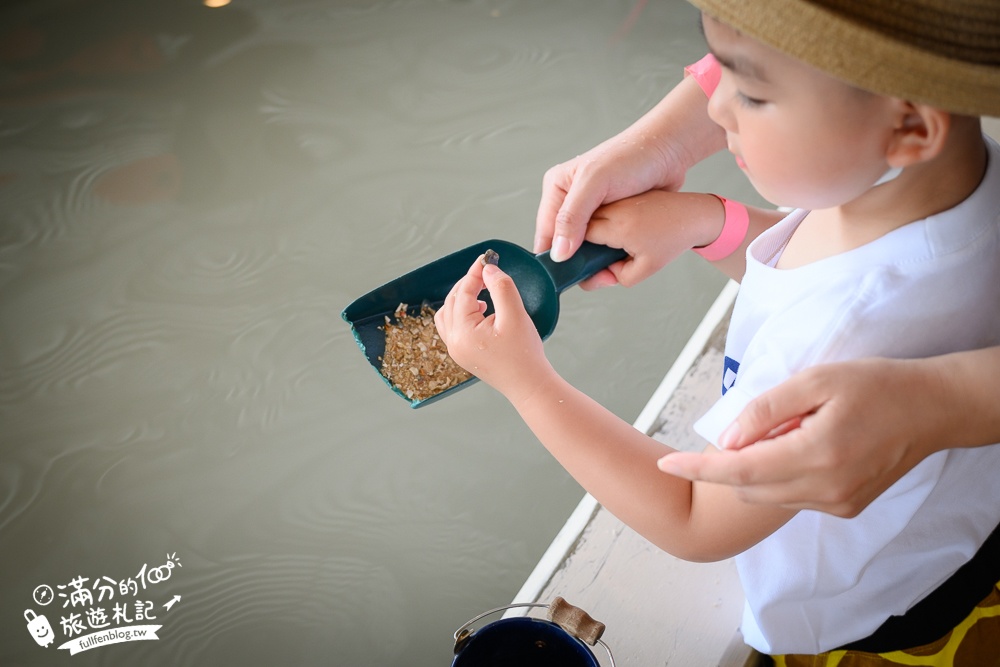 沖繩親子景點【釣魚與探索沖繩 Bouken no Kuni Okinawa】一票玩到底,暢玩釣魚&小龍蝦.尋寶藏.挖化石,還能玩拍侏羅紀世界!
