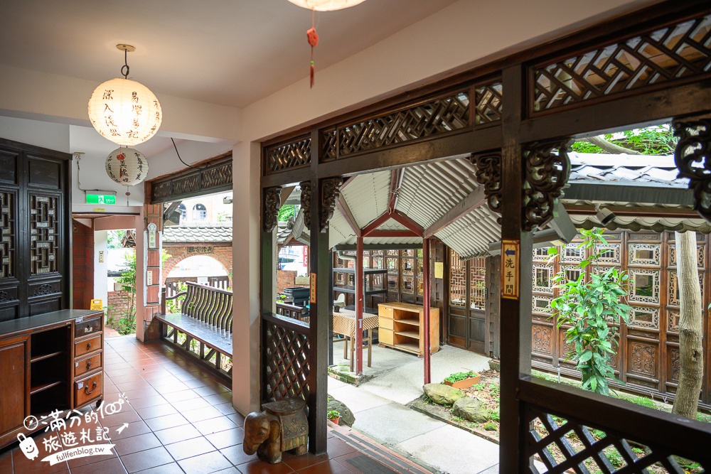 台中【耕讀園市政店】座落城市裡的江南風古都.台中懷舊茶樓.復古茶館裡觀景喫茶超愜意!