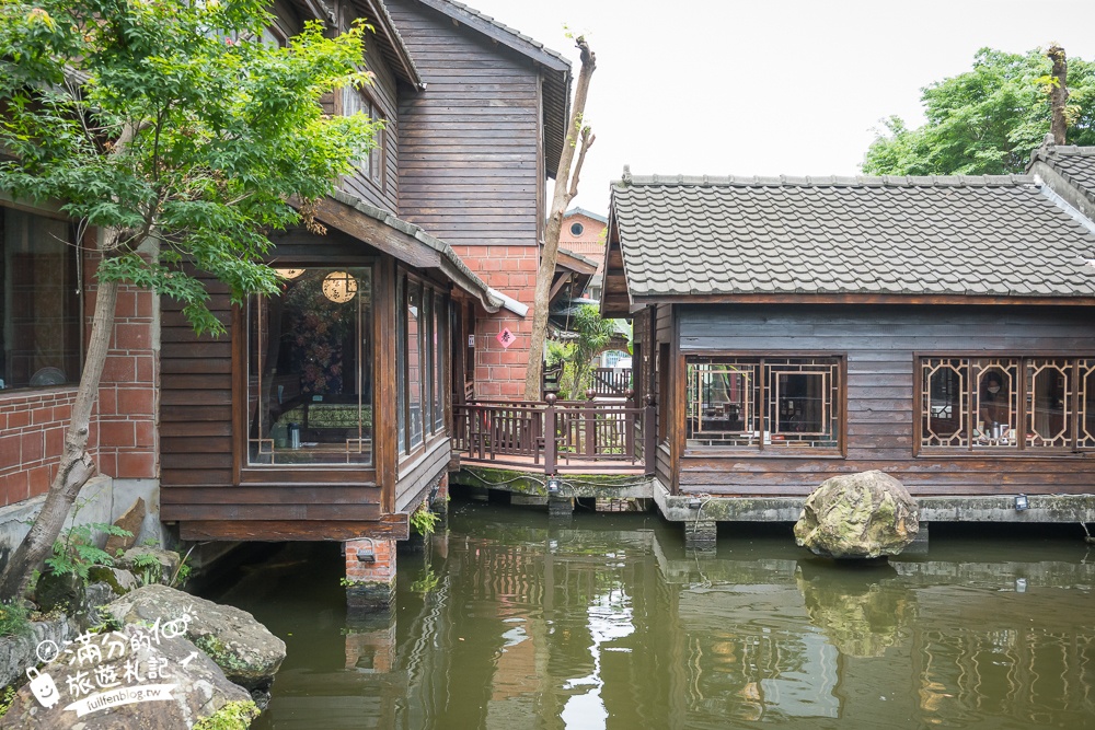 台中【耕讀園市政店】座落城市裡的江南風古都.台中懷舊茶樓.復古茶館裡觀景喫茶超愜意!
