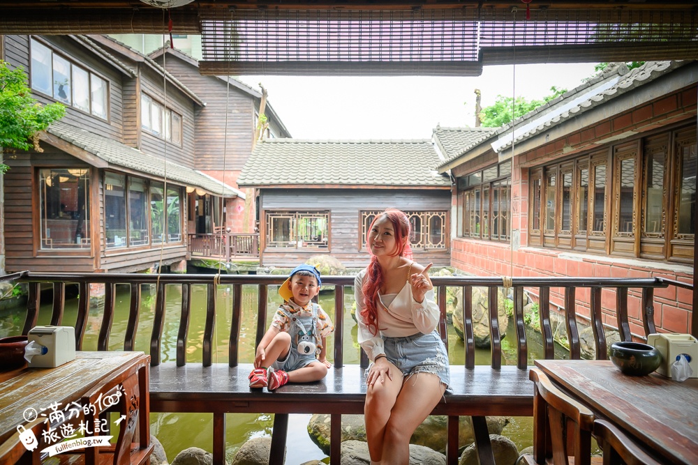 台中【耕讀園市政店】座落城市裡的江南風古都.台中懷舊茶樓.復古茶館裡觀景喫茶超愜意!