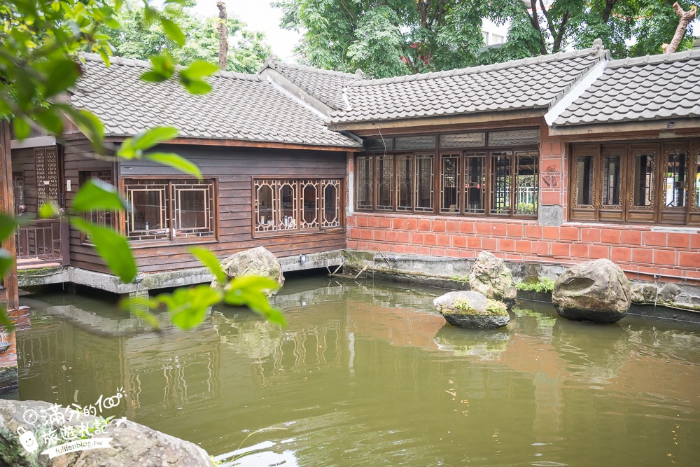 台中【耕讀園市政店】座落城市裡的江南風古都.台中懷舊茶樓.復古茶館裡觀景喫茶超愜意!