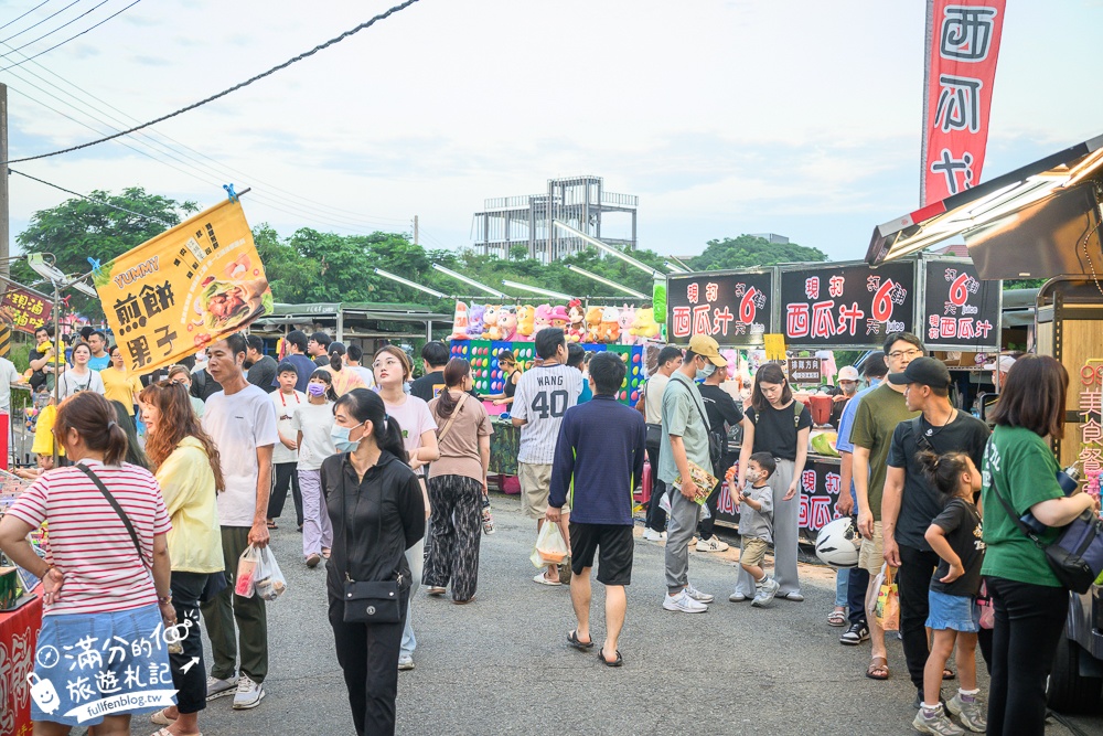 苗栗【竹南夜市玩樂攻略】TOP15竹南夜市必吃美食&必玩夜市遊戲,每週只營業一天,旁邊就是火炎山遊戲場!