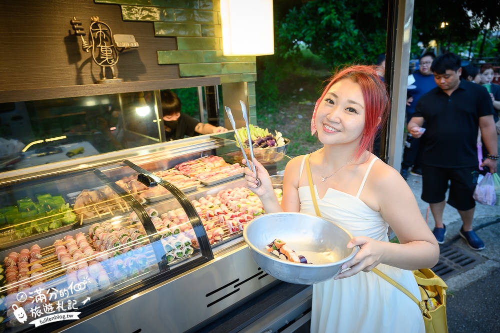 苗栗【竹南夜市玩樂攻略】TOP15竹南夜市必吃美食&必玩夜市遊戲,每週只營業一天,旁邊就是火炎山遊戲場!