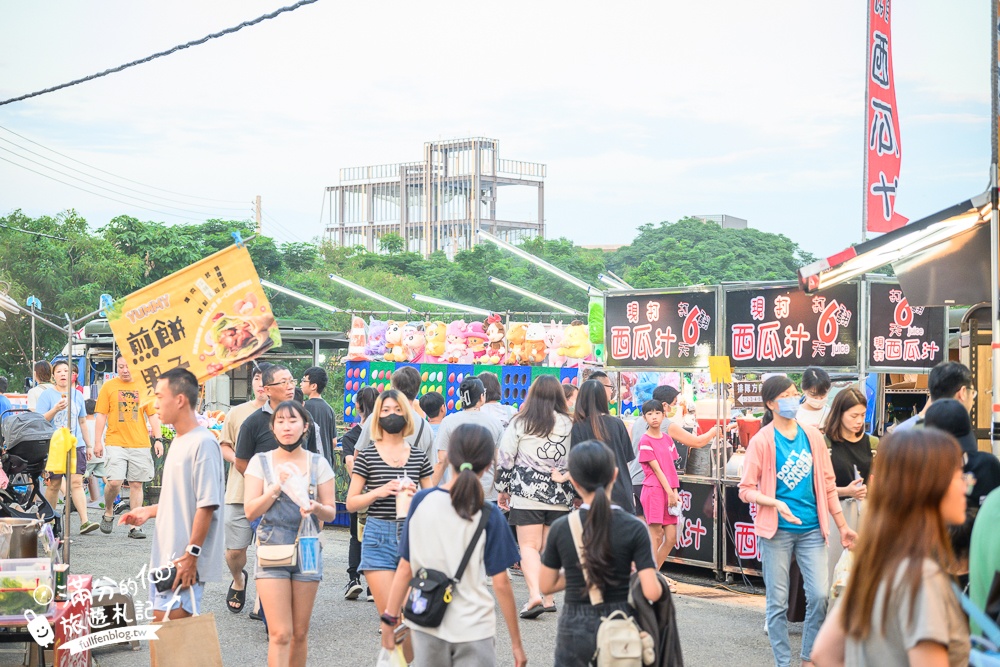 苗栗【竹南夜市玩樂攻略】TOP15竹南夜市必吃美食&必玩夜市遊戲,每週只營業一天,旁邊就是火炎山遊戲場!