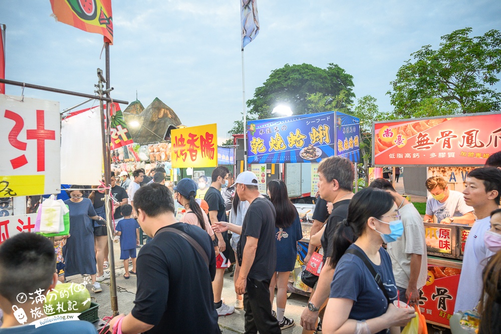 苗栗【竹南夜市玩樂攻略】TOP15竹南夜市必吃美食&必玩夜市遊戲,每週只營業一天,旁邊就是火炎山遊戲場!