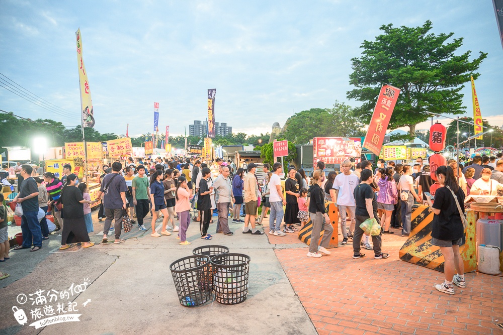 苗栗【竹南夜市玩樂攻略】TOP15竹南夜市必吃美食&必玩夜市遊戲,每週只營業一天,旁邊就是火炎山遊戲場!