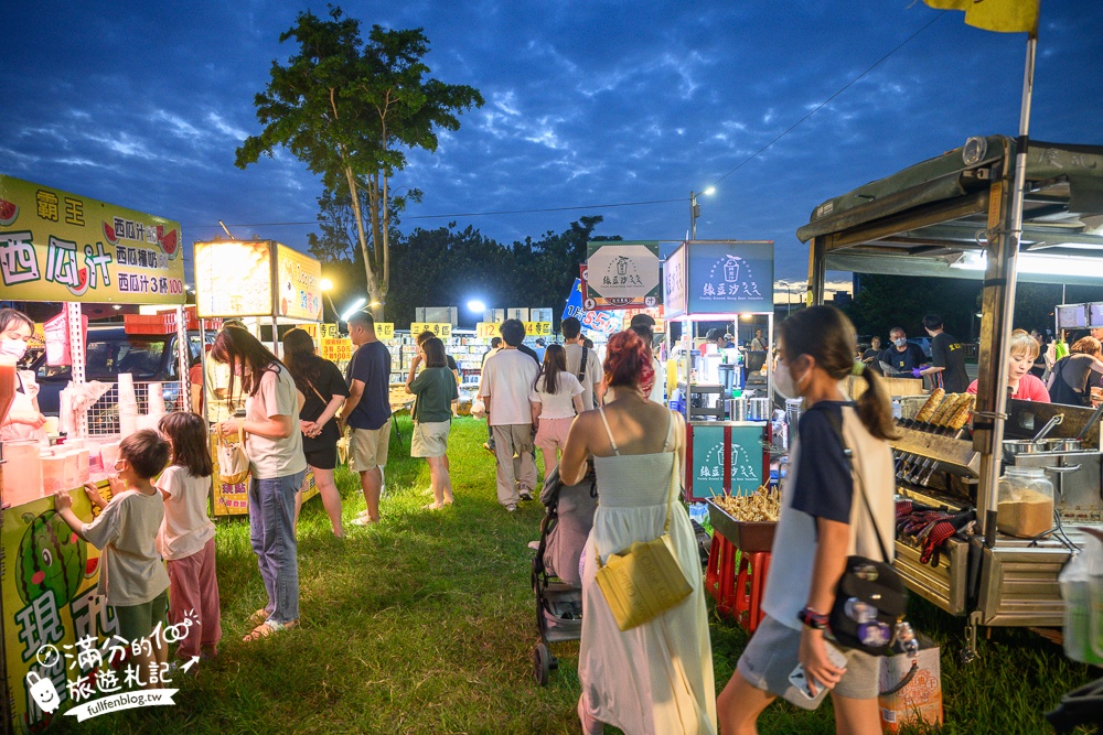 苗栗【竹南夜市玩樂攻略】TOP15竹南夜市必吃美食&必玩夜市遊戲,每週只營業一天,旁邊就是火炎山遊戲場!