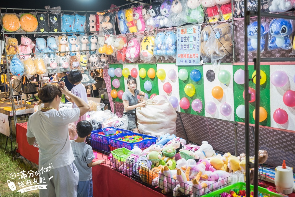 苗栗【竹南夜市玩樂攻略】TOP15竹南夜市必吃美食&必玩夜市遊戲,每週只營業一天,旁邊就是火炎山遊戲場!
