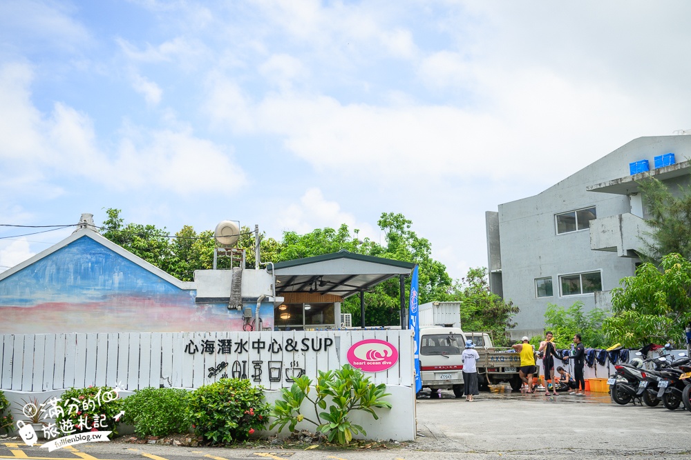 【墾丁高評價潛水體驗】心海潛水中心&SUP,第一次帶小孩潛水就上手,客製化海上體驗超好玩!