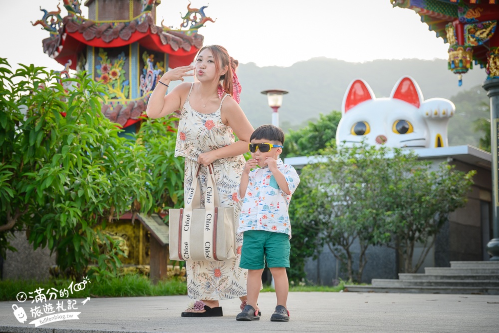 台東【太麻里福興宮福德正神】太麻里招財貓土地公廟,台東最萌土地公廟,台版常滑這裡玩,還能吃平安招財冰棒唷!