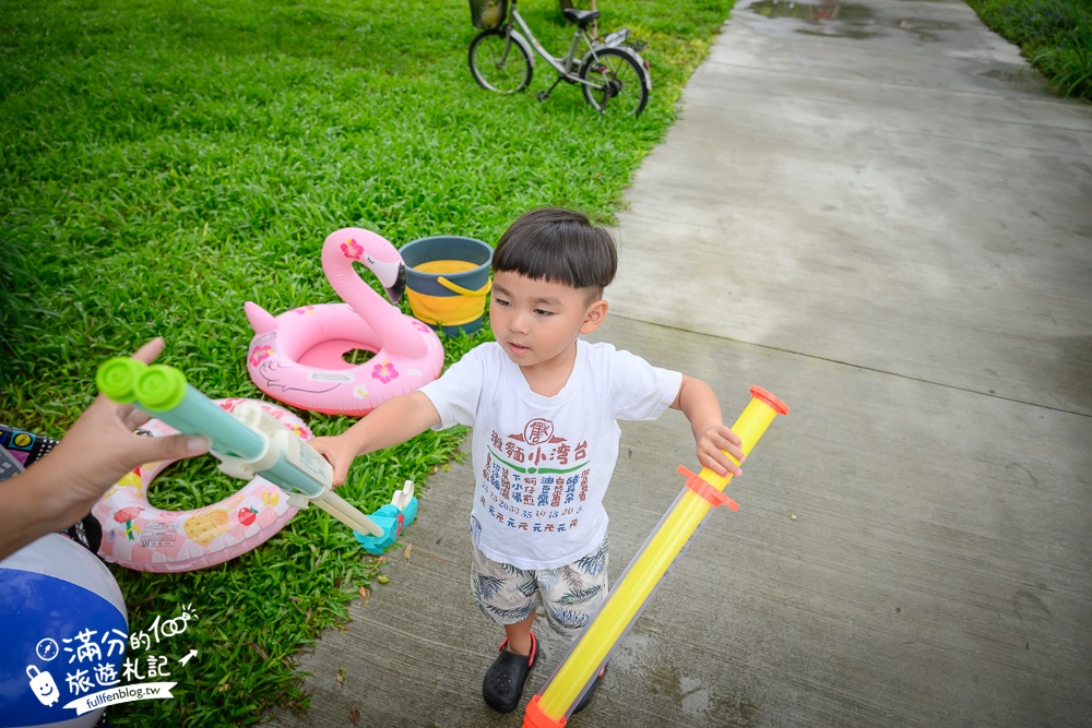 雲林【虎尾叢林水樂園】開放時間.虎尾632高地公園最新親子水樂園.免門票水陸樂園一次滿足,可愛虎爺陪你戲水放電!
