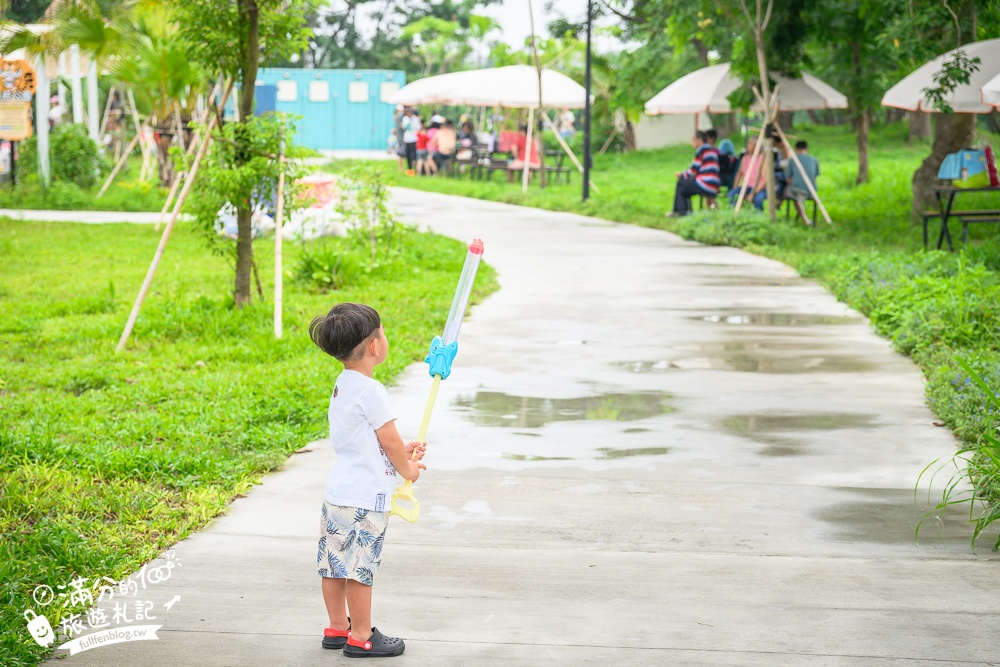 雲林【虎尾叢林水樂園】開放時間.虎尾632高地公園最新親子水樂園.免門票水陸樂園一次滿足,可愛虎爺陪你戲水放電!