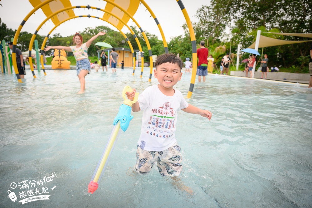 雲林【虎尾叢林水樂園】開放時間.虎尾632高地公園最新親子水樂園.免門票水陸樂園一次滿足,可愛虎爺陪你戲水放電!